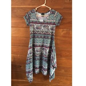 Elephant boho dress